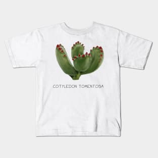 Bear paw cactus Genus Print Kids T-Shirt